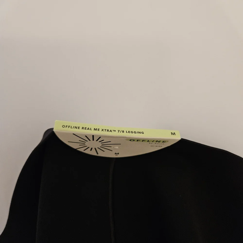 aerie Black Hi-Rise OFFLINE Leggings - Picture 4 of 4
